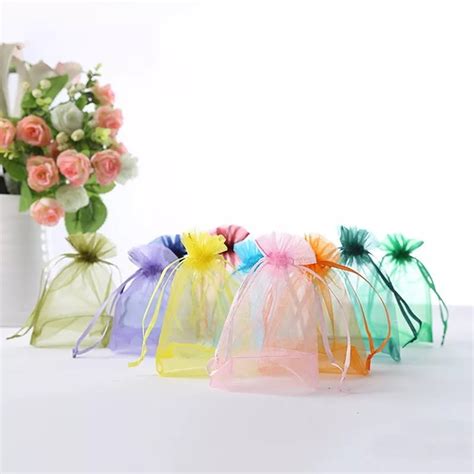 bolsitas para regalos de organza para perfumes